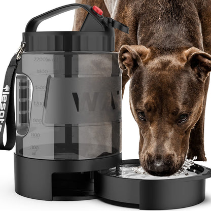 Large Dog Travel Water Bowl Dispenser-5